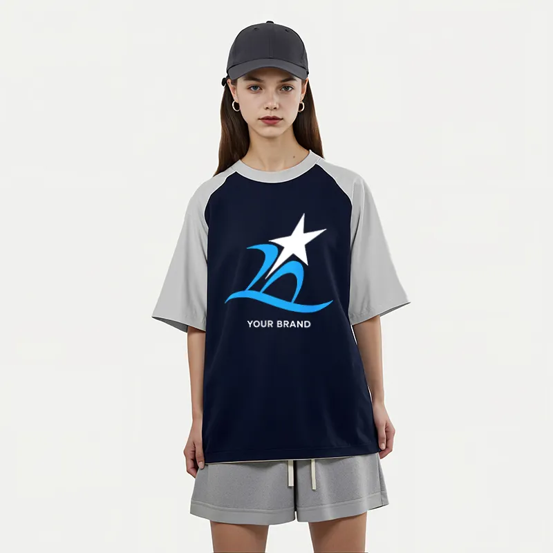 FAIRWHALE Drop Shoulder Sleeve T Shirt Women's-10