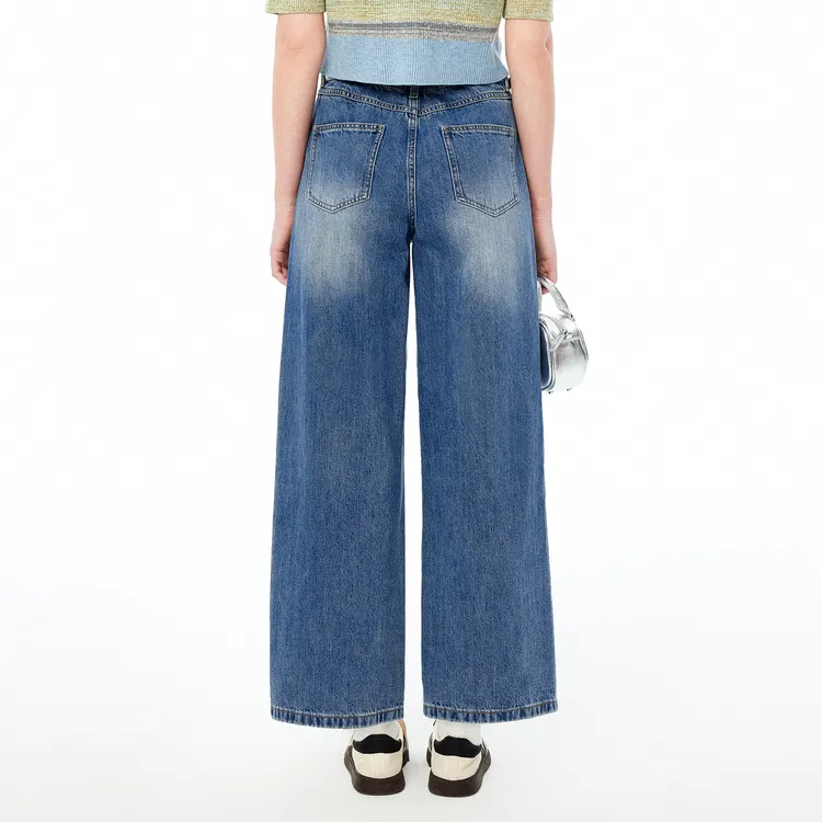 LEDIN Jeans Women's Denim Blue-5