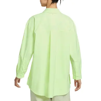 Nike Dri Fit Perfect Stretch 24.7 Shirt Women's Fluorescent Yellow Green
