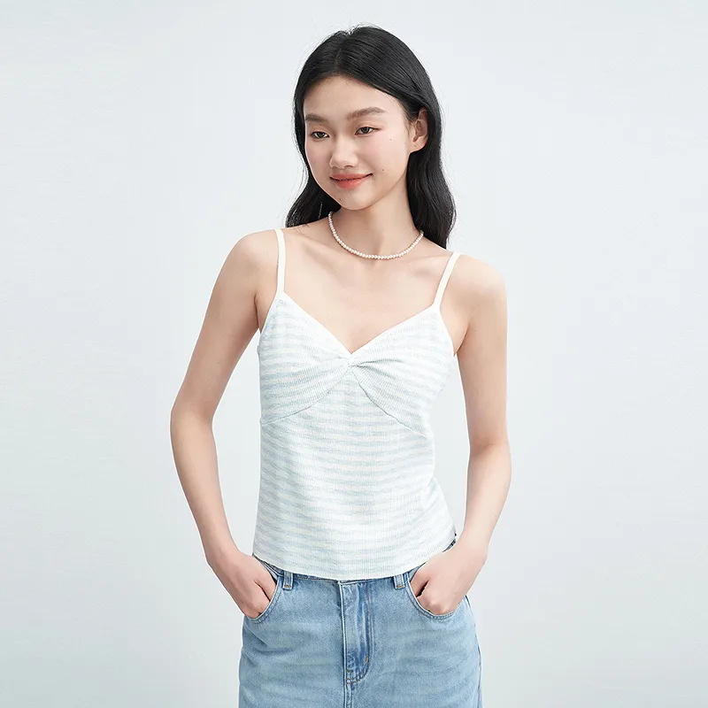 LEDIN Knitwear Women's Ice Dew Blue In Stock-5