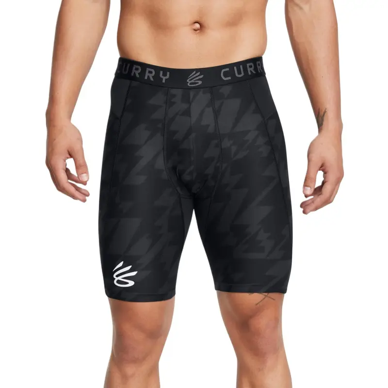 Under Armour Curry HeatGear Sports Shorts Men's Dark Gray Black-2