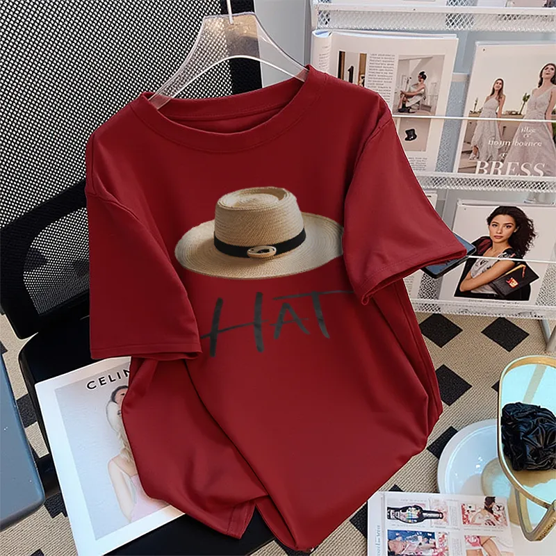 FAIRWHALE Drop Shoulder Sleeve T Shirt Women's-8