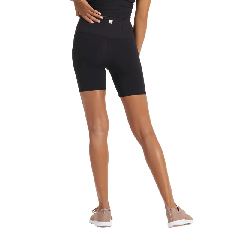 Vuori Yoga Shorts Women's Black-1