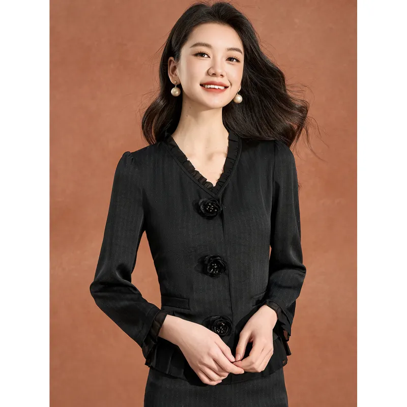 Mylan Casual Suit Women's Black-5