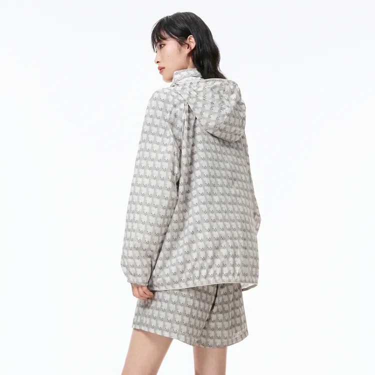 PEACEBIRD Cropped Coat Women's Dark Rye Umber-4
