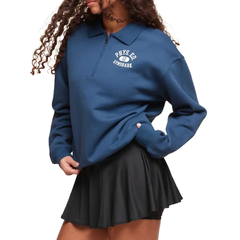 GYMSHARK Sweatshirt Women's Soft Blue-2