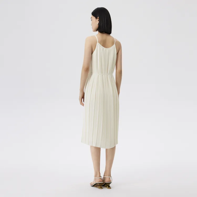 SHUIYUNJIAN Slip Dresses Women's Ivory White-5