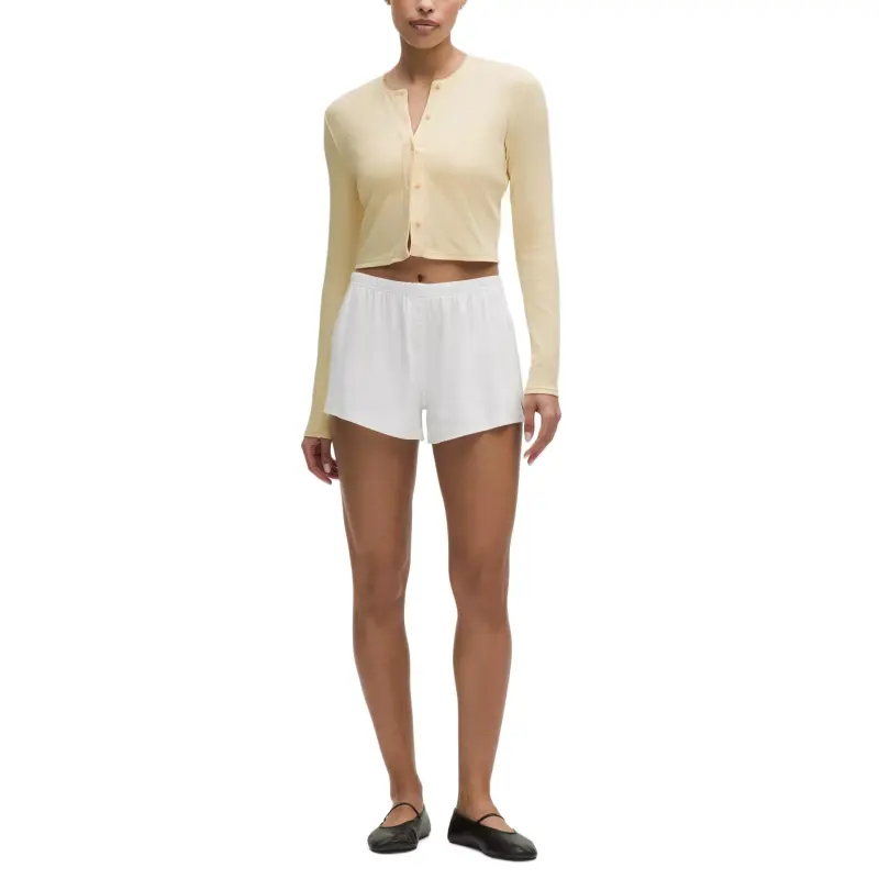 Lululemon Cropped Series Cotton Pointelle Shirt Women's-7