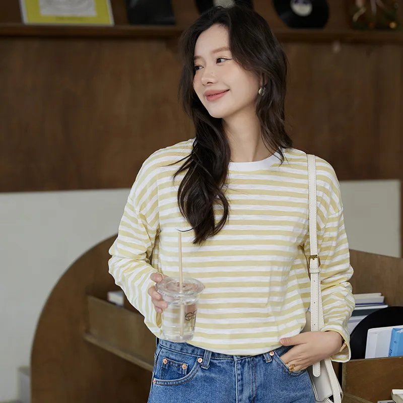 ONE SHALLOW T Shirt Women's Custard-2
