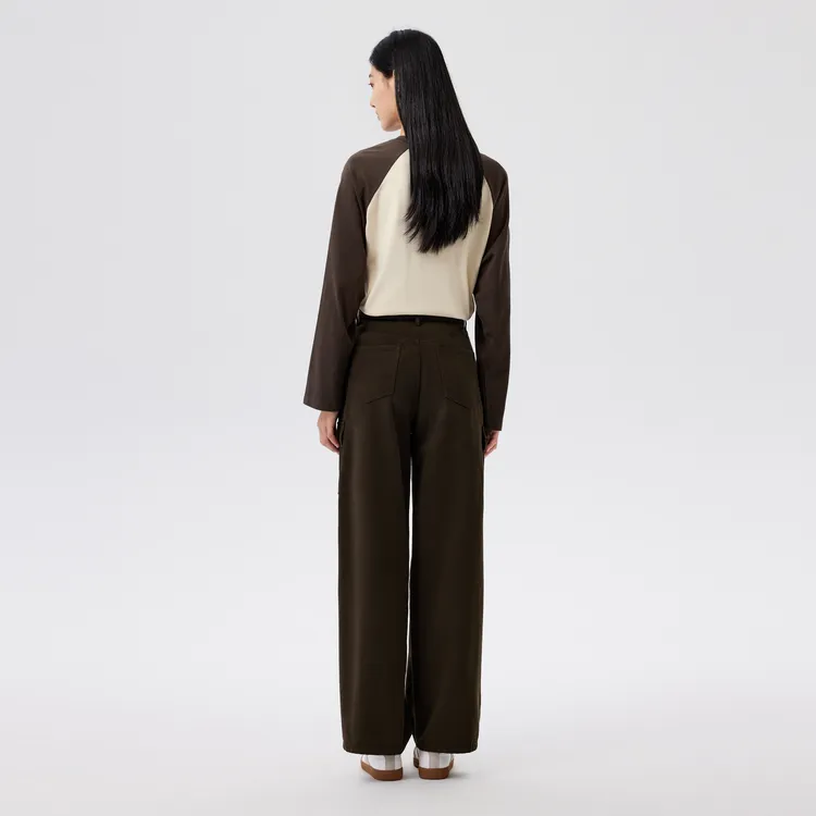 SHUIYUNJIAN T-Shirt Women's Beige Apricot-5