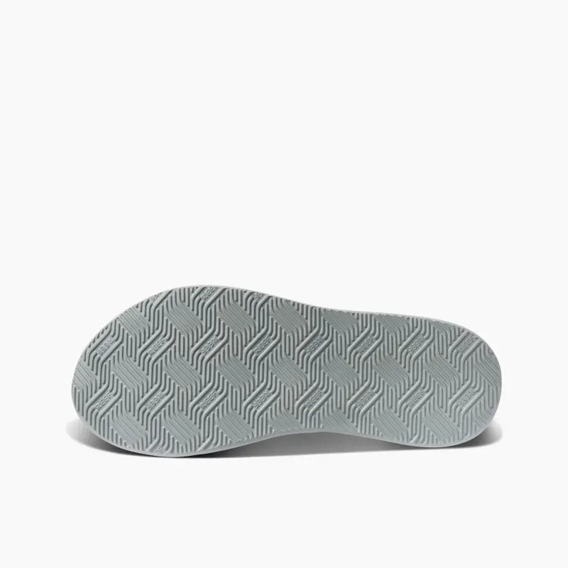 REEF Slip-Resistant Flip Flops Men Gray-4