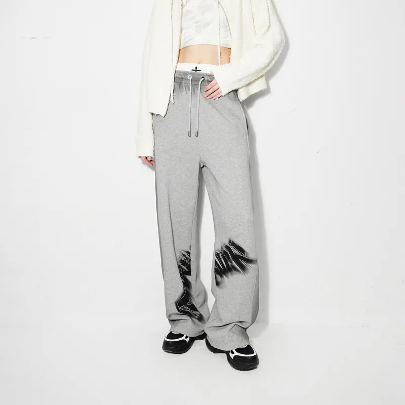 ONLY Casual Pants Women's G47 Light Heather Gray-2