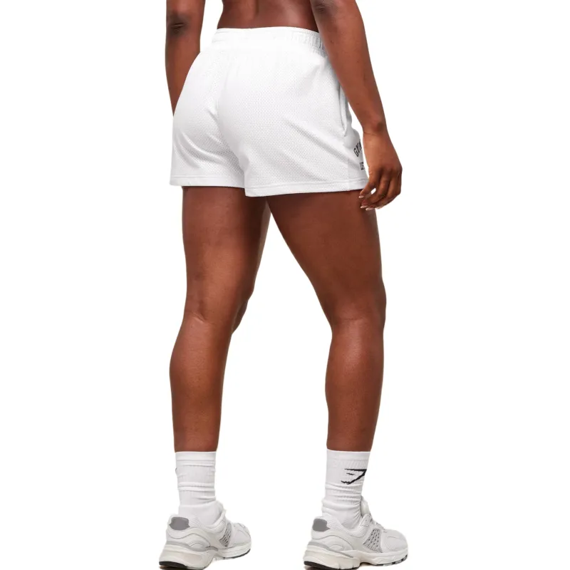 GYMSHARK Casual Shorts Women's White-1