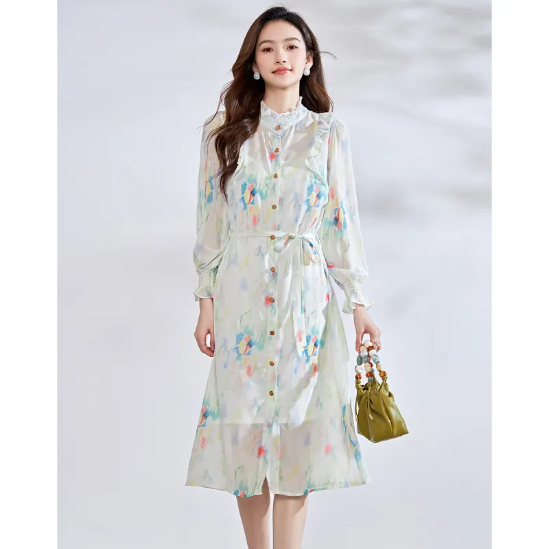 Love Elaine Long Sleeved Dress Women's Image Color-1