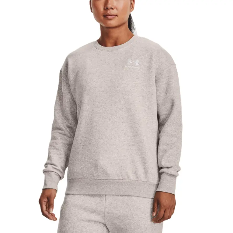 Under Armour Essential Sweatshirt Women's Gray-2