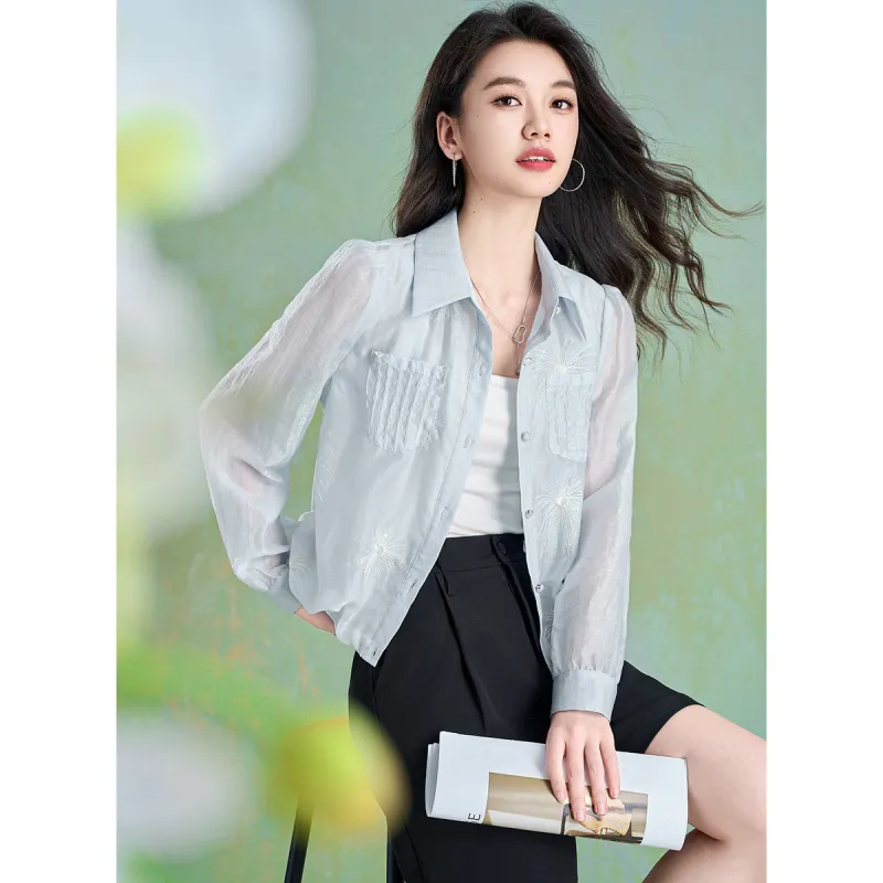 Mylan Spring, Summer, Fall Shirt Women's-4