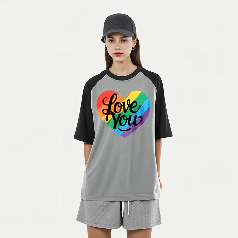 FAIRWHALE Raglan Sleeve T Shirt Women's-14