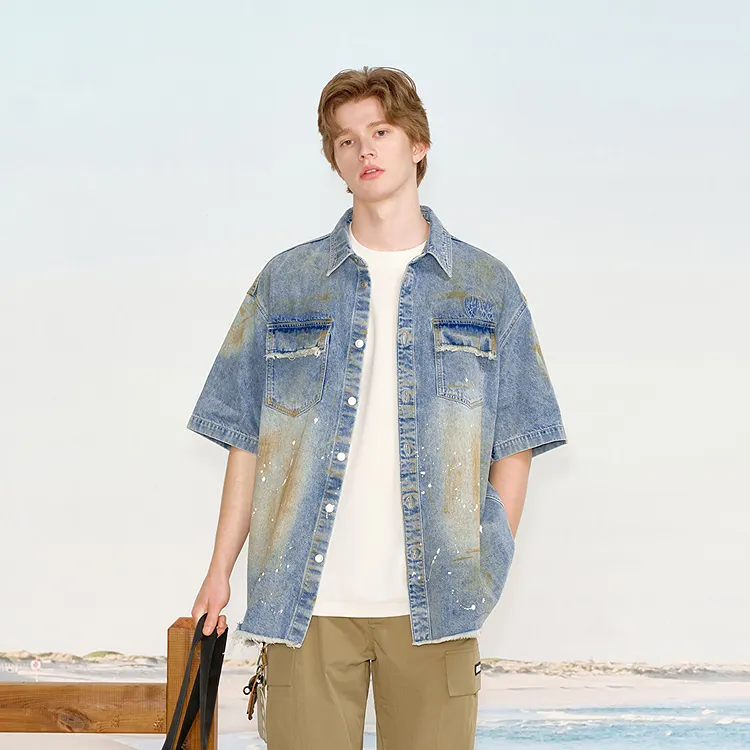 INXX Shirts Unisex Denim Blue-5