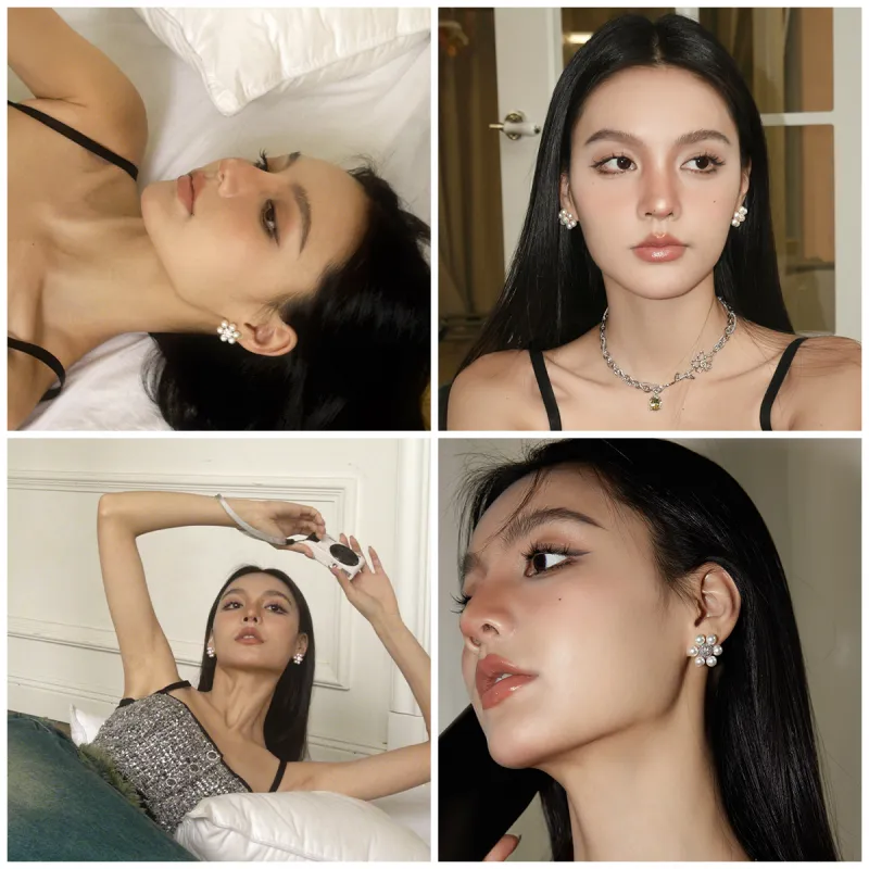 BOONEE ALUS S925 Earrings Women's-2
