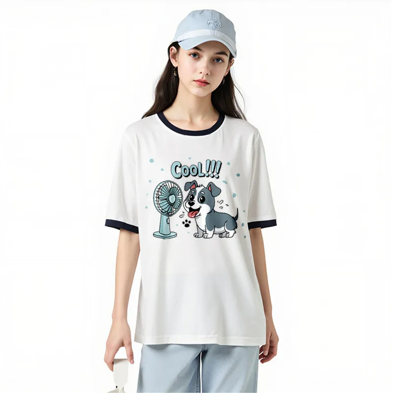 FAIRWHALE T Shirts Women's-2