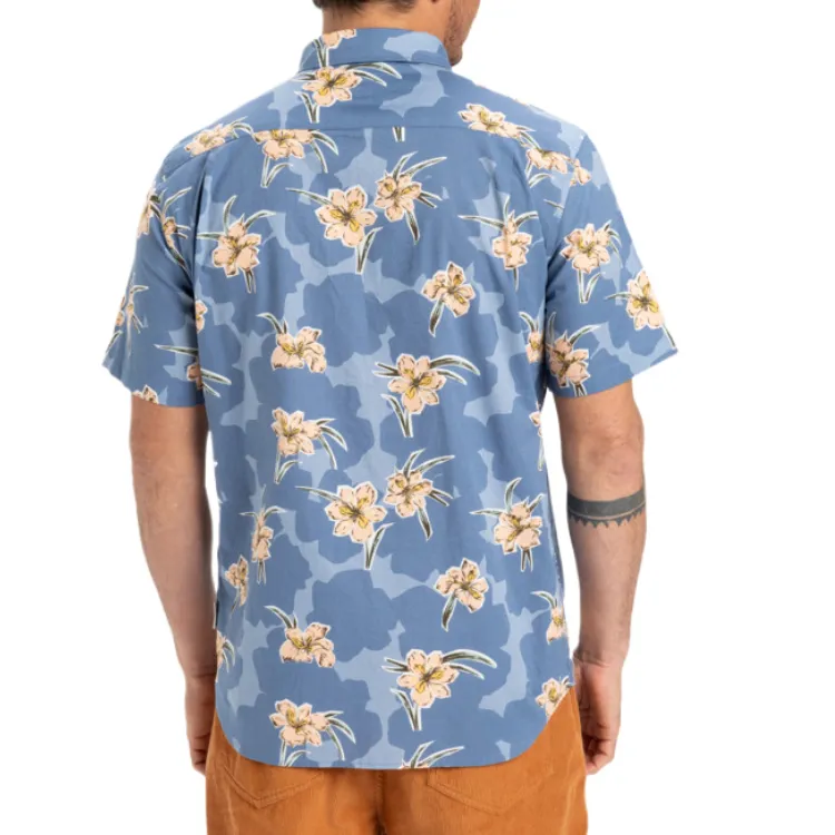 Quiksilver Shirts Men Blue-3