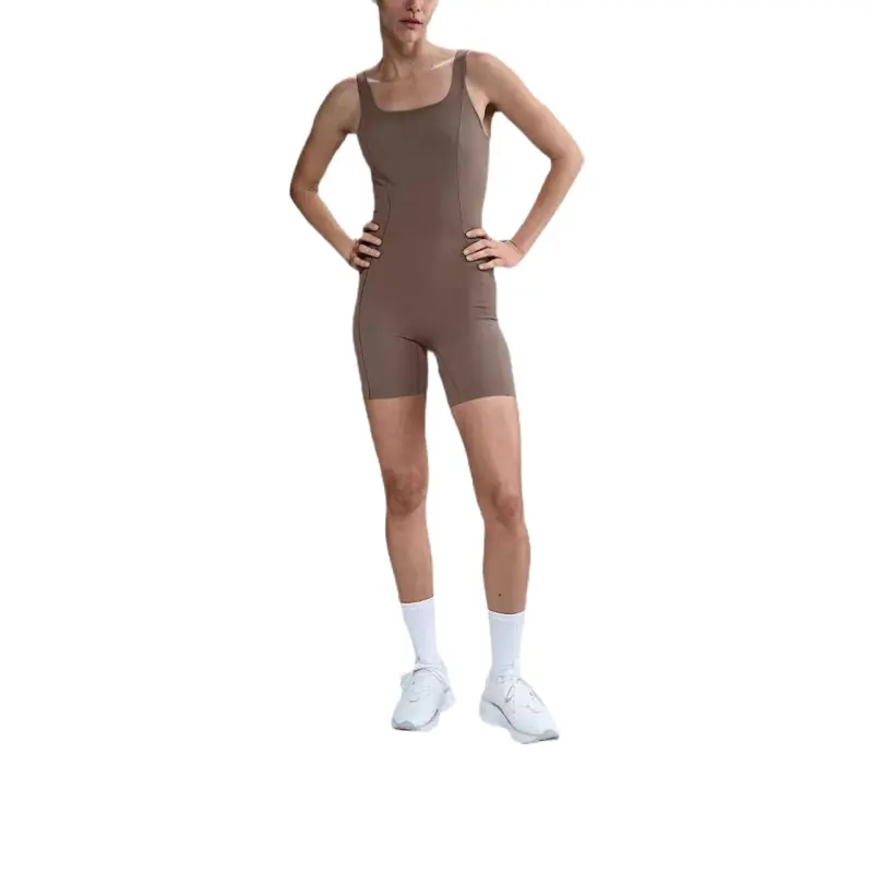 Nike Zenvy Women's Dri FIT Short Bodysuit-1