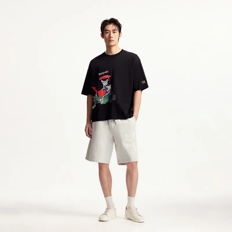 JACK JONES· x Jean Michel Basquiat T Shirt Men's E40 Black-3