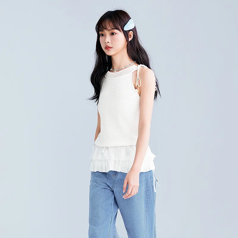 LEDIN Knitwear Women's White-5