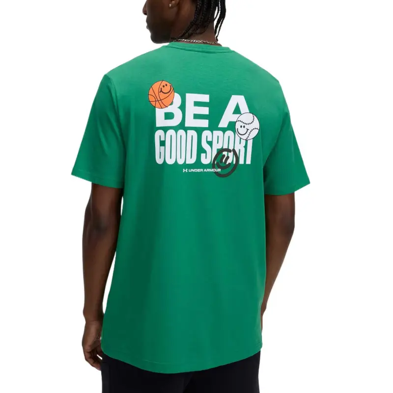 Under Armour T Shirt Men's Green-1