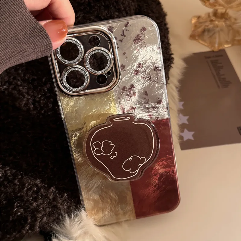Cuttlefish Grid Phone Cases-2