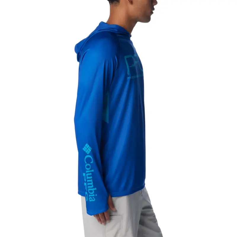 Columbia PFG Terminal Tackle Sweatshirt Men's Green-2