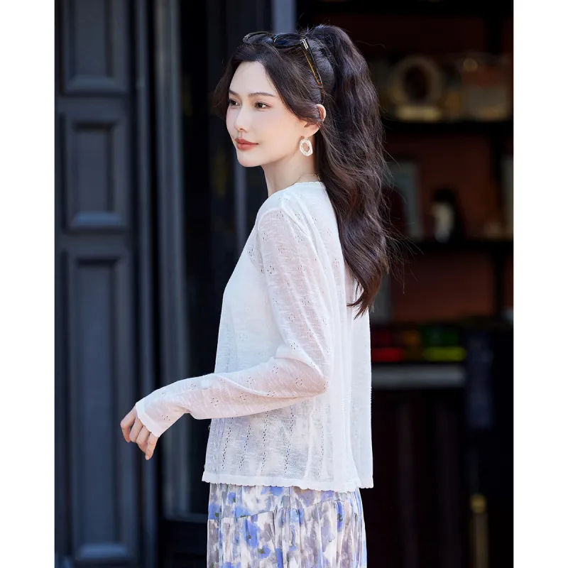 TERRE BLEUE Knitwear Women's White-7
