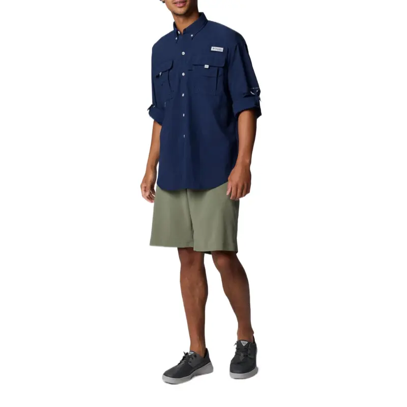 Columbia PFG Bahama 2 Shirt Men's Marine Blue-3