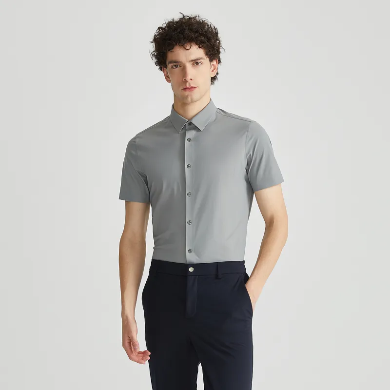 Satchi Shirts Men Medium Gray-5