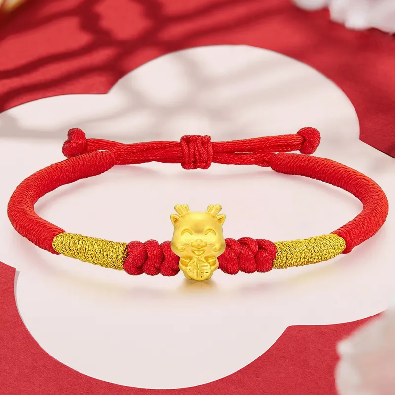 YASHENGZHUBAO Gold Bracelet Kids-3
