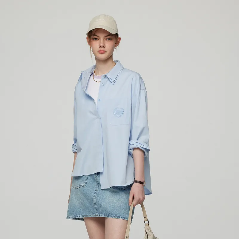 Teenie Weenie Shirt Women's Blue-3