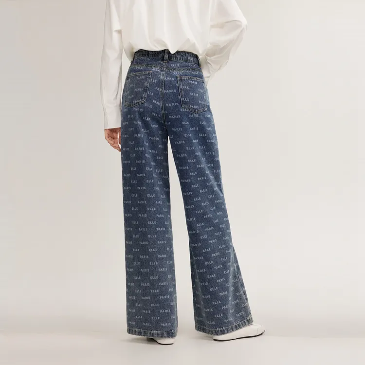 ELLE Jeans Women's Blue-5
