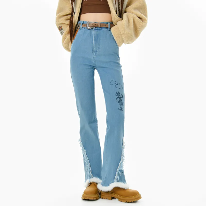 Disney X SNBL Jeans Women's Blue-2