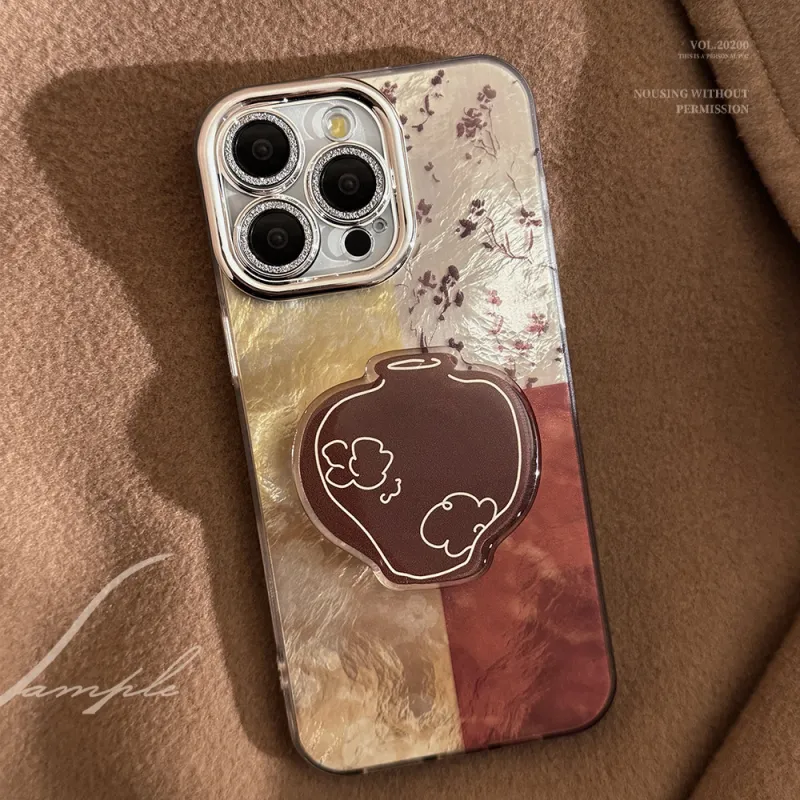 Cuttlefish Grid Phone Cases-4