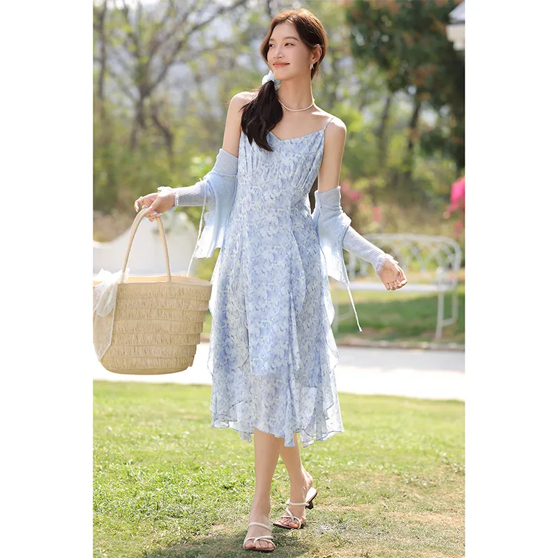 SENTUBILA Two Piece Skirt Sets Women's-2