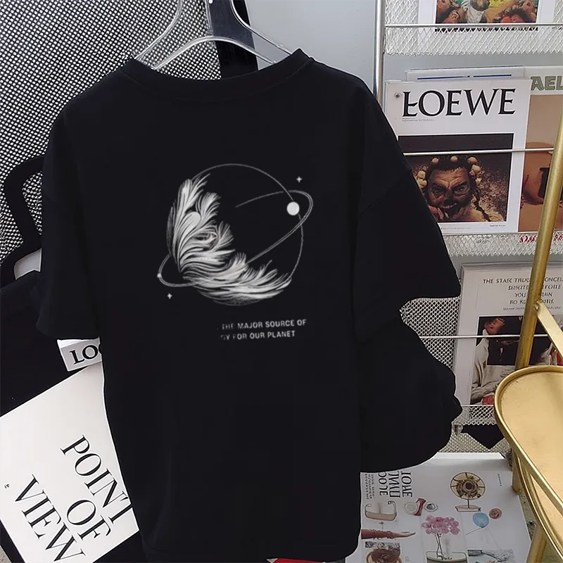 FAIRWHALE T Shirts Women's-5