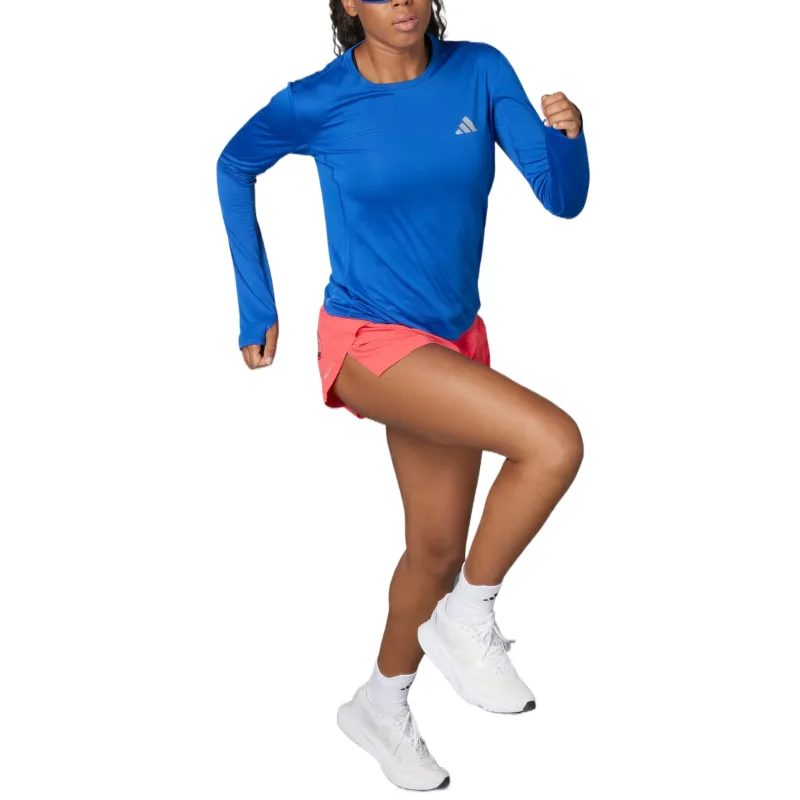 Adidas Adizero Regular T Shirt Women's Royal Blue-3