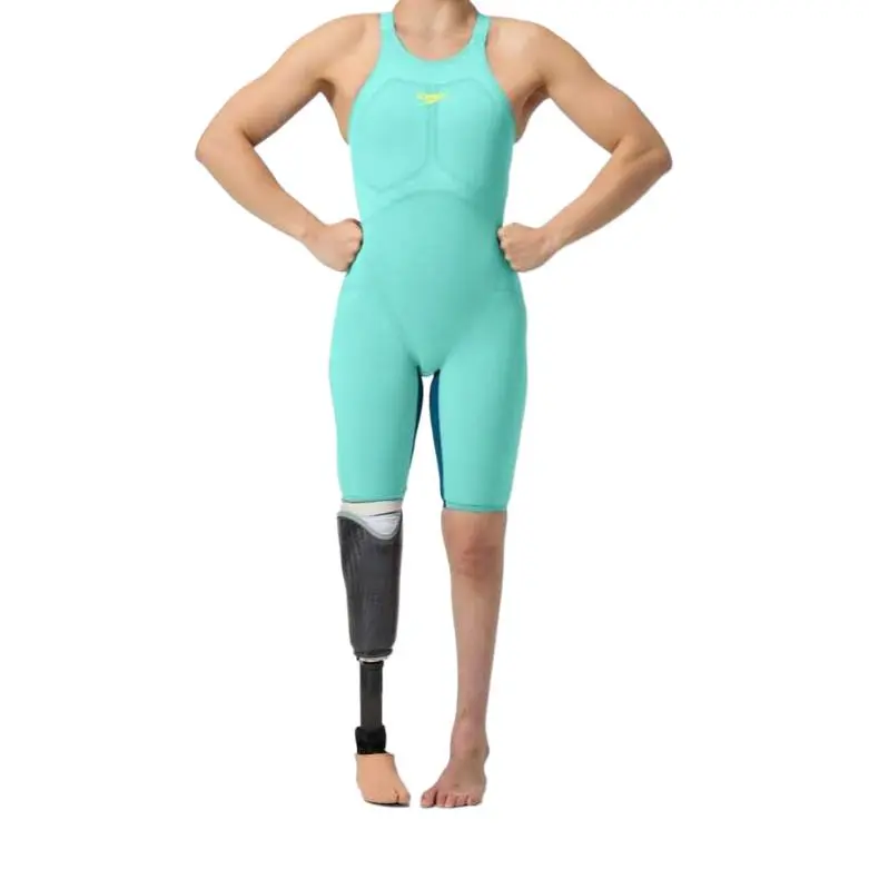 Speedo Fastskin LZR Pure Valor Arctic Glass One piece Swimsuit Women's Blue-1