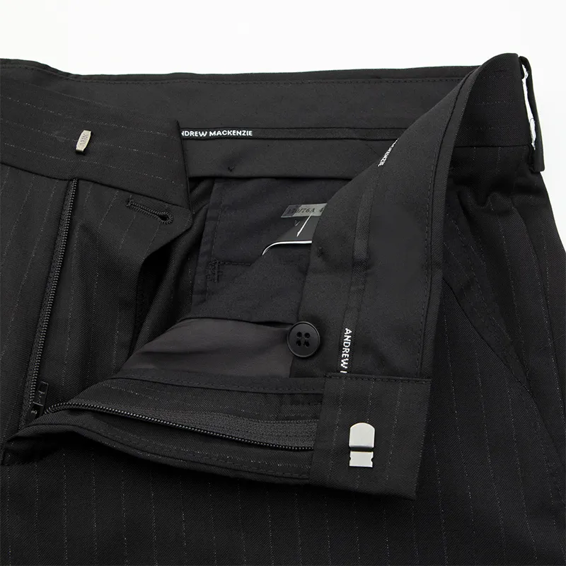 ANDREW MACKENZIE Suit Trouser Men's Black-2