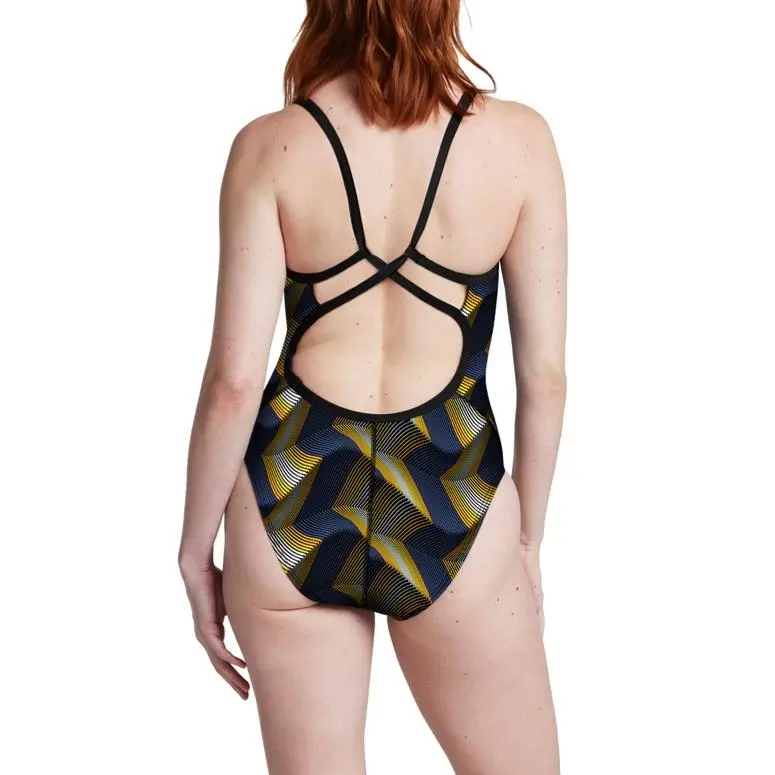 Speedo Precision Strappy One piece Swimsuit Women's-1