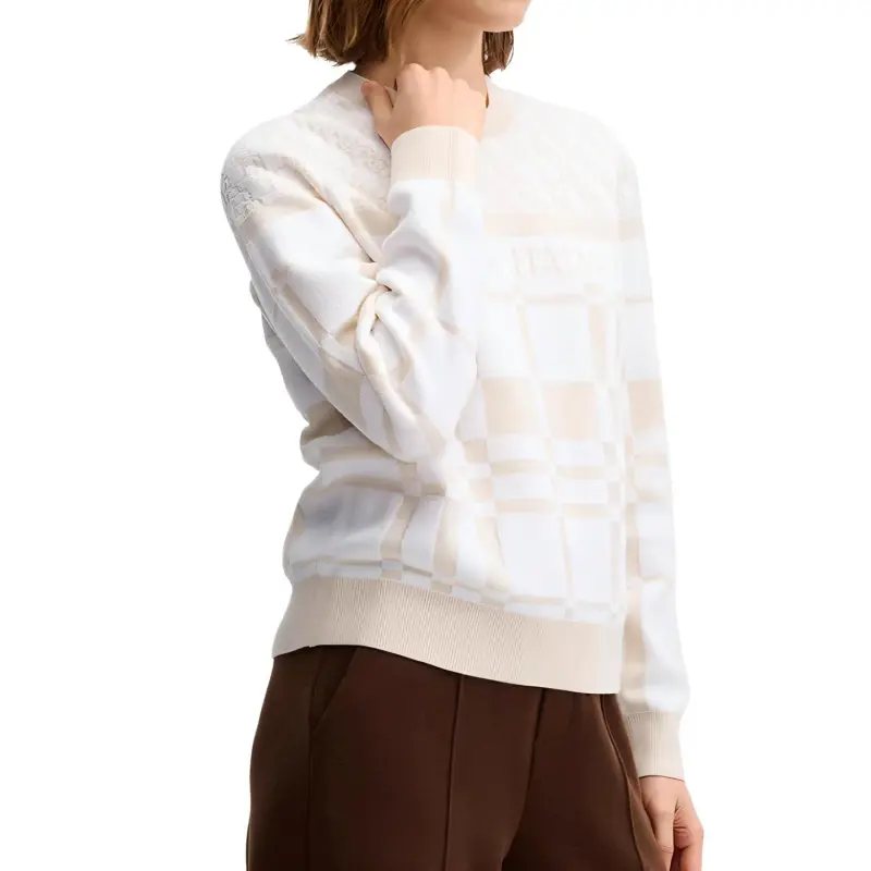 FILA Sweater Women's Ice Cream White-4