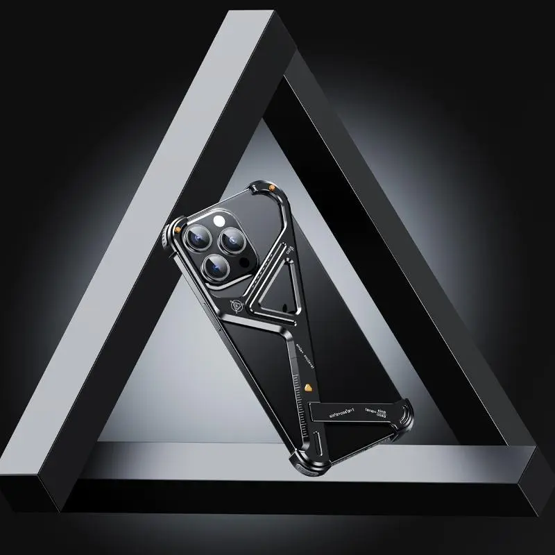Record Star Metal Individual Trendy And Cool Phone Cases Compatibility IPhone16ProMa Girlish Business Formal Style-3