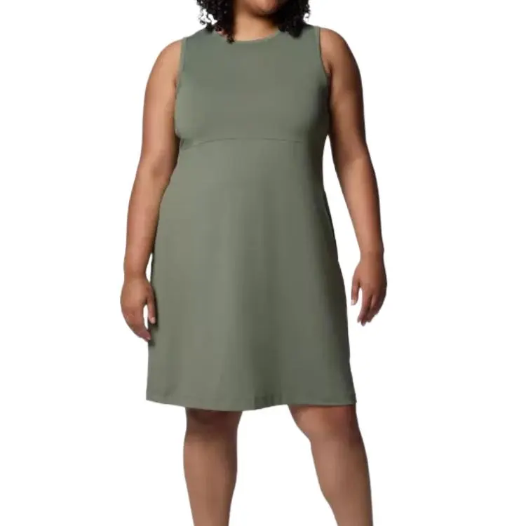 Columbia PFG Freezer Sleeveless Dress Women's Plum Tree-1
