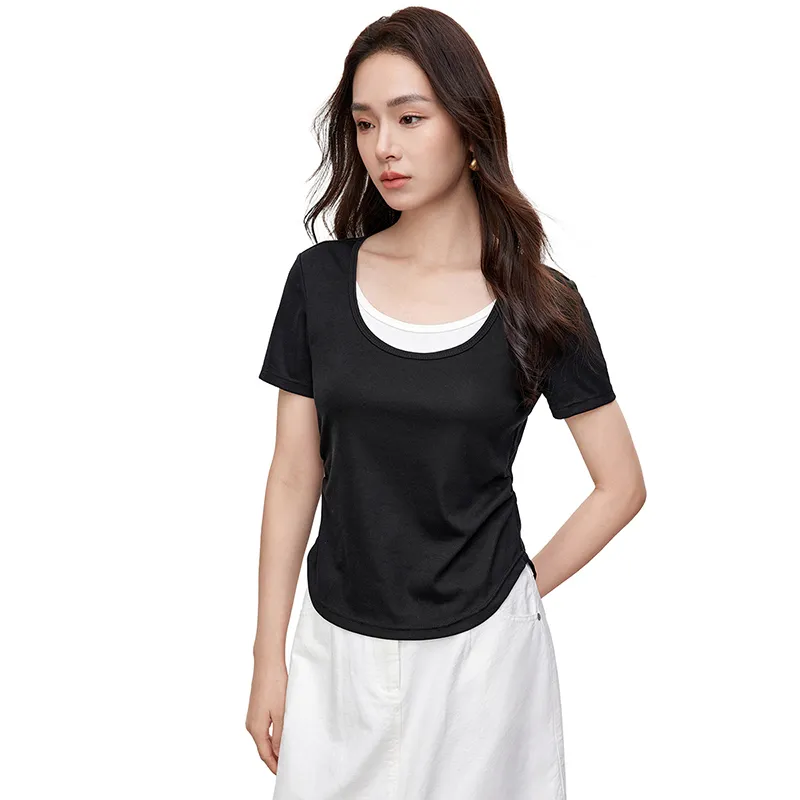 SENTUBILA T Shirts Women's-4