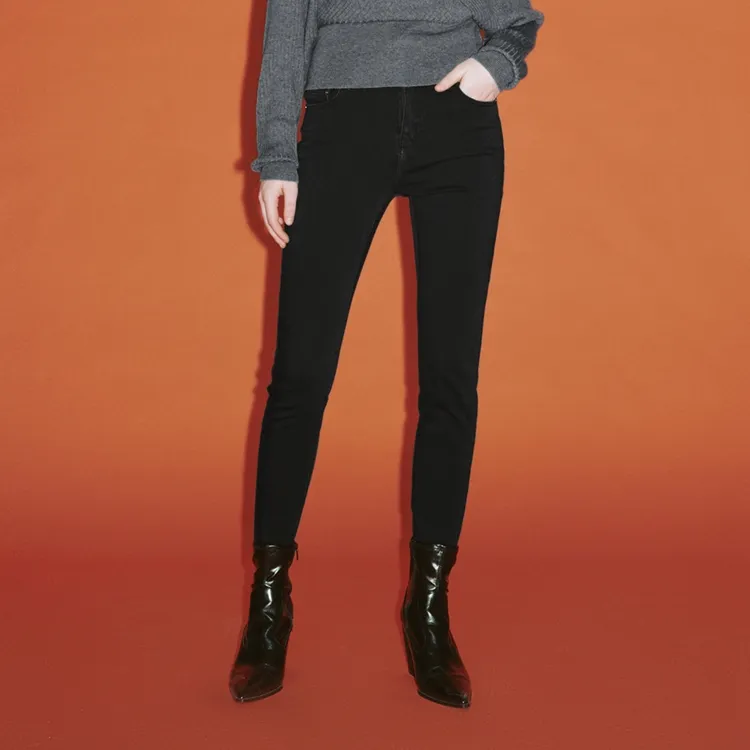 URBAN REVIVO Jeans Women's Jet Black-2